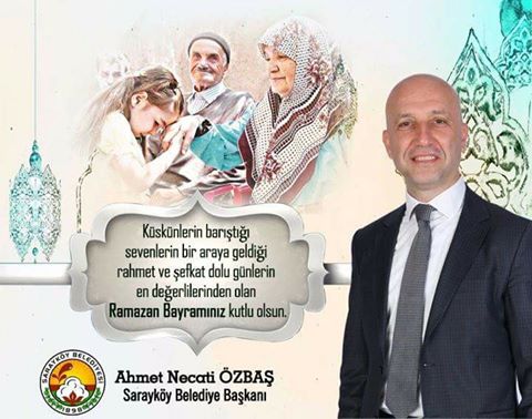 Ahmet Necati Özbaş'dan  Ramazan Bayramı mesajı