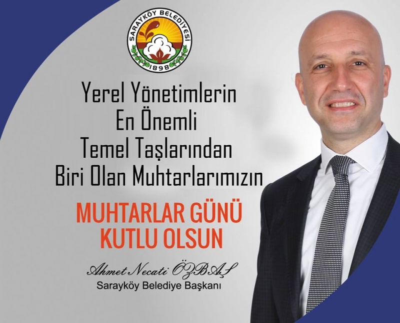 Tüm Muhtarlarımızın Muhtarlar Günü Kutlu Olsun.