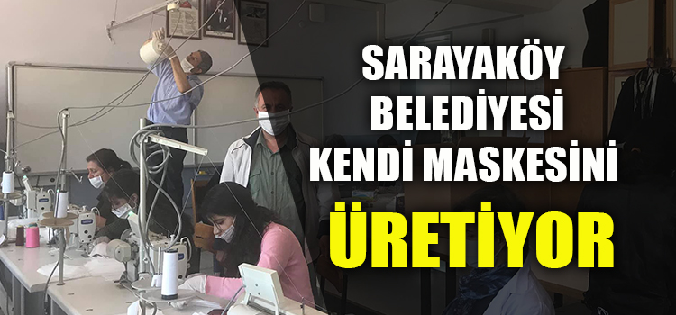 10 BİN ADET MASKE SARAYKÖY'DE ÜCRETSİZ DAĞITILACAK 