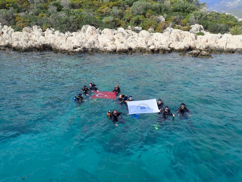 Arkeoloji Bölümü Öğrencileri Su Altı Arkeolojisi Alanında da Eğitim Almaya Başlad