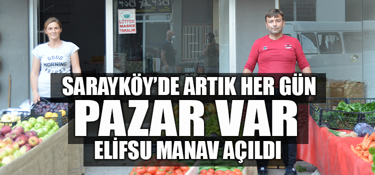 ARTIK HER GÜN PAZAR VARMIŞ GİBİ 