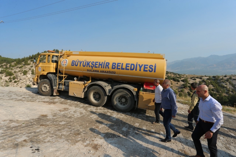 Başkan Osman Zolan: “Yangının yaralarını saracağız”