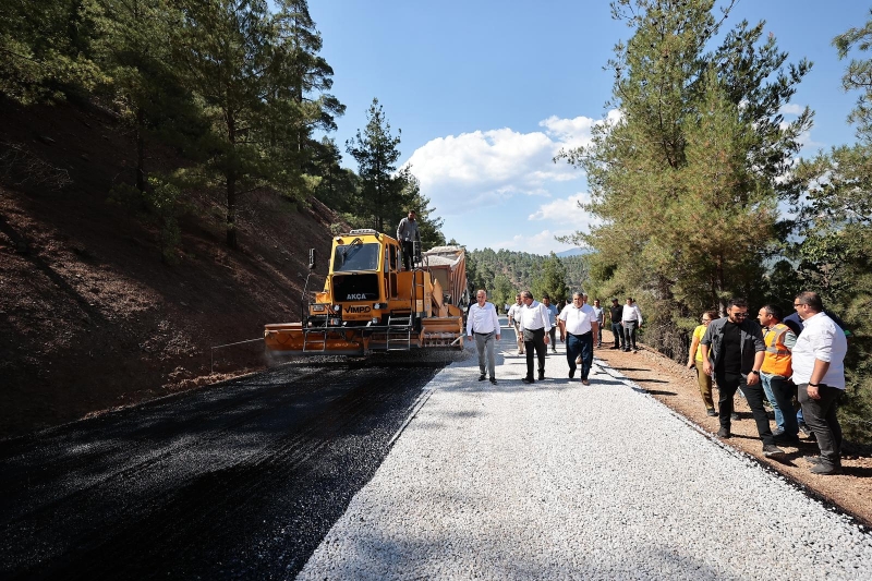 Bu sezon 500 km’nin üzerinde asfalt dökülecek!