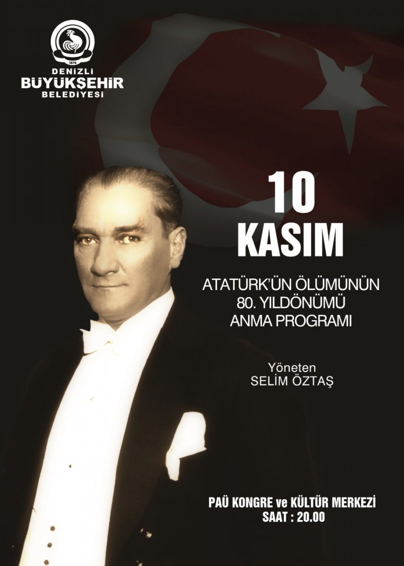 Büyükşehir’den Atatürk'ü Anma Programı