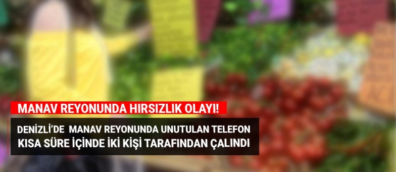 Denizli'de saniyeler içinde gerçekleşen hırsızlık olayı kameralara yansıdı!