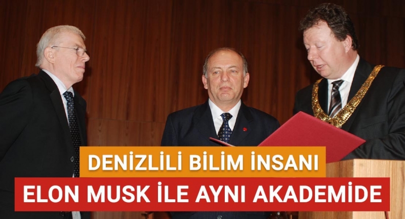 Denizlili Bilim İnsanı, Elon Musk ile aynı akademide!