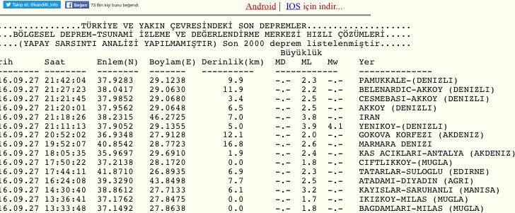 DEPREM!!!