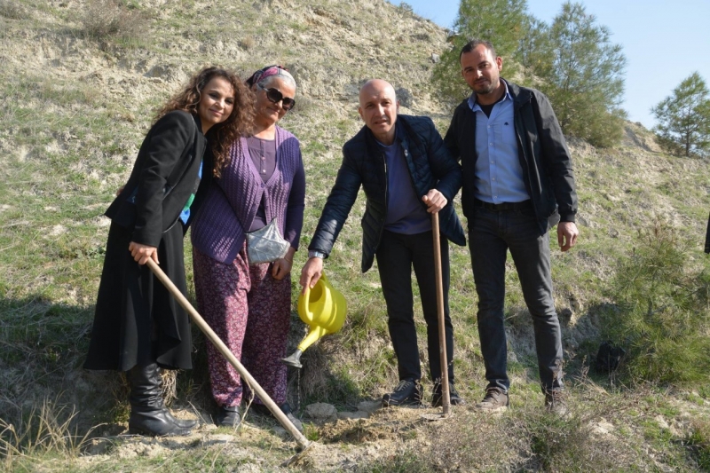 Doğasever Başkan’ın anısına hatıra ormanı