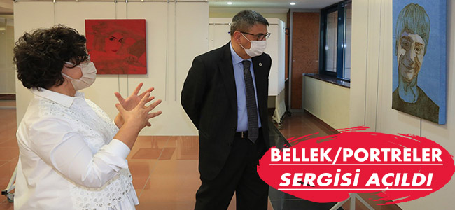 Dr. Öğr. Üyesi Kutlu’nun Kişisel Sergisinin Açılışını Rektör Kutluhan, Gerçekleştirdi!