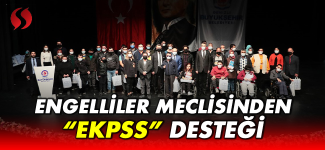 Engelliler Meclisi'nden EKPSS desteği!