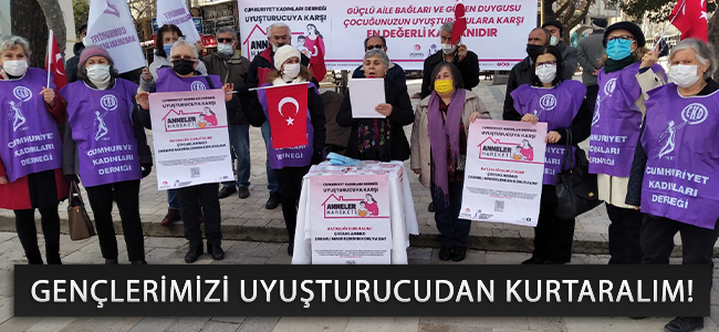 GENÇLERİMİZİ UYUŞTURUCUDAN KURTARALIM!