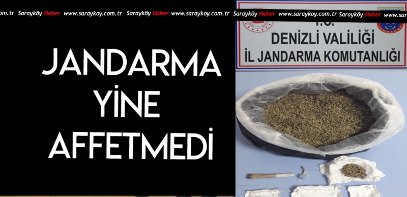 JANDARMA UYUŞTURUCUYA GEÇİT VERMİYOR 