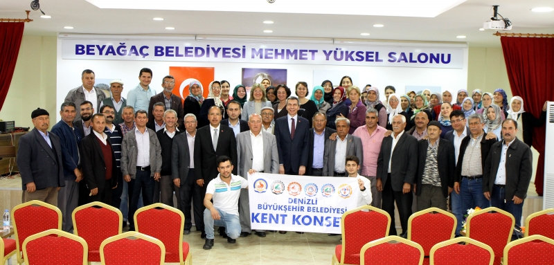 Kent Konseyi, Beyağaç halkı ile buluştu