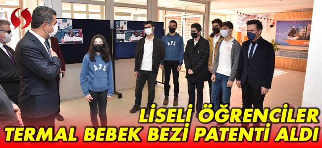 Liseli Öğrenciler Termal Bebek Bezi Patenti Aldı!