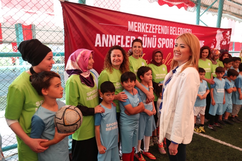 MERKEZEFENDİ, ANNELER GÜNÜ’NÜ SPORLA KUTLADI