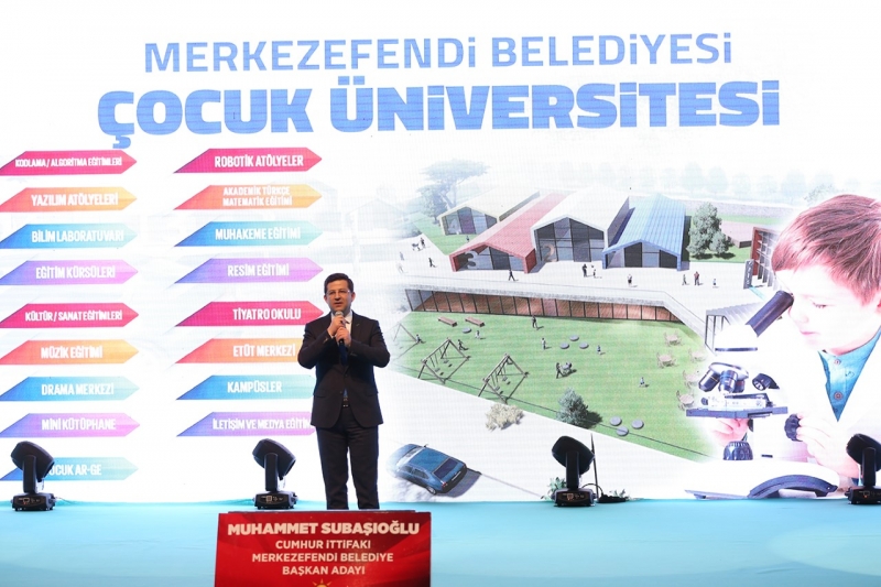 MERKEZEFENDİ’YE ÇOCUK ÜNİVERSİTESİ GELİYOR