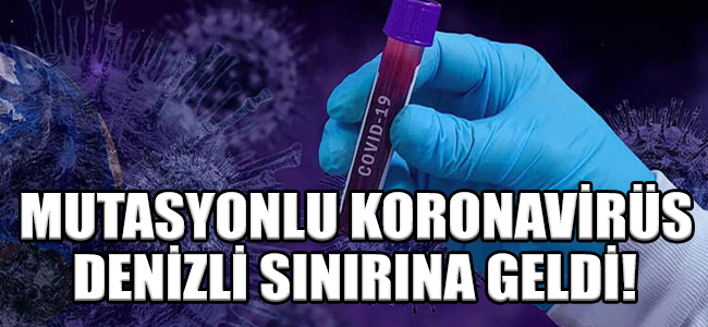 Mutasyonlu Koronavirüs Denizli Sınırına Geldi!