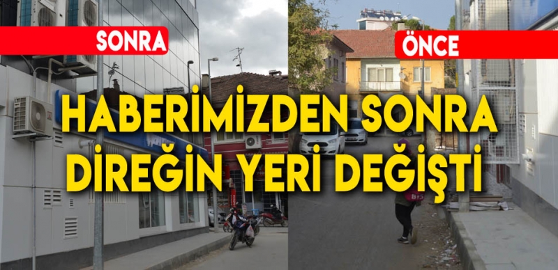 O SOKAK ARTIK DAHA GÜVENLİ 