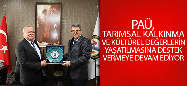 PAÜ, Tarımsal Kalkınmaya ve Kültürel Değerlerin Yaşatılmasına Destek Vermeye Devam Ediyor