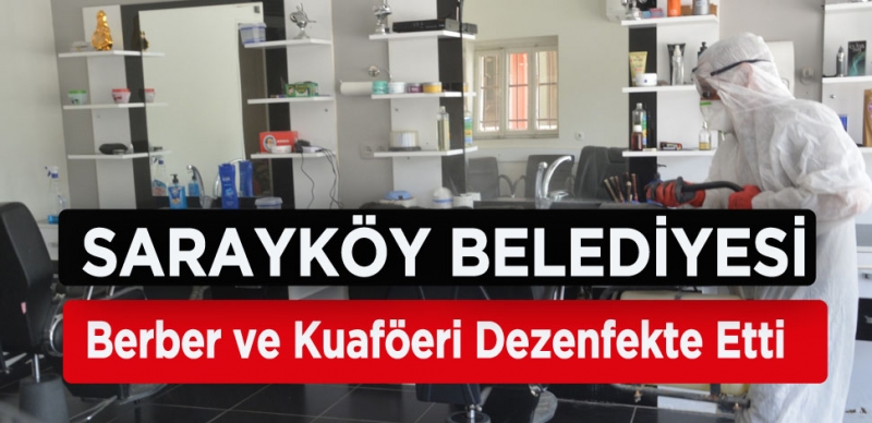 SARAYKÖY BELEDİYESİ ORALARI UNUTMADI 