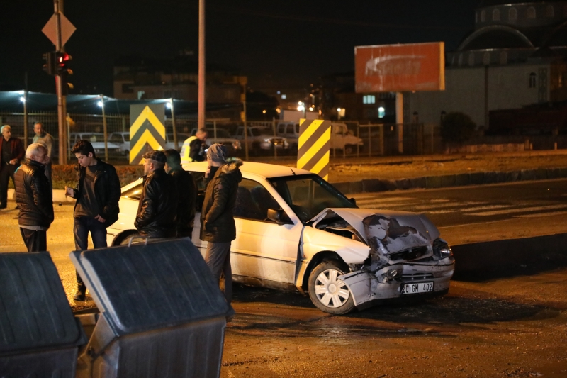 

Sarayköy sanayi kavşağında kaza 