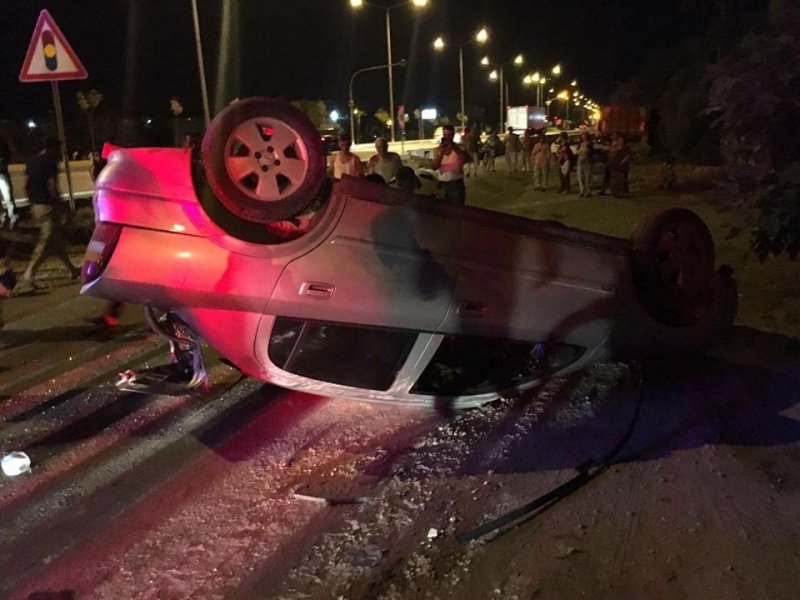 Sarayköy'de  Trafik Kazası