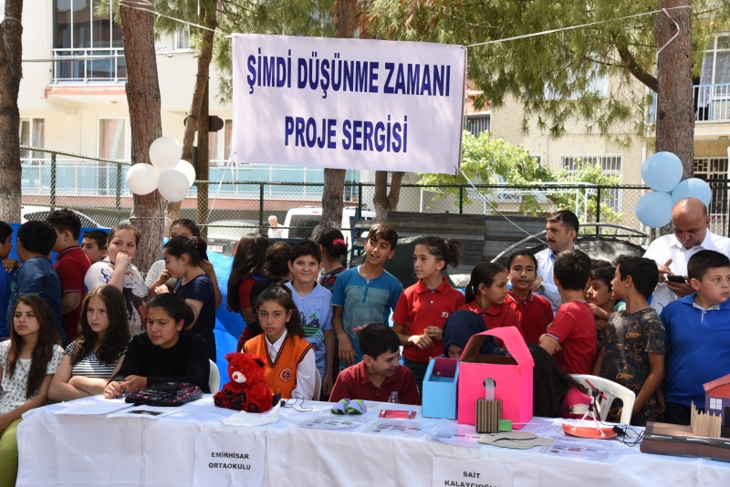 “Şimdi Düşünme Zamanı” Proje Sergisinin Açılışı Yapıldı