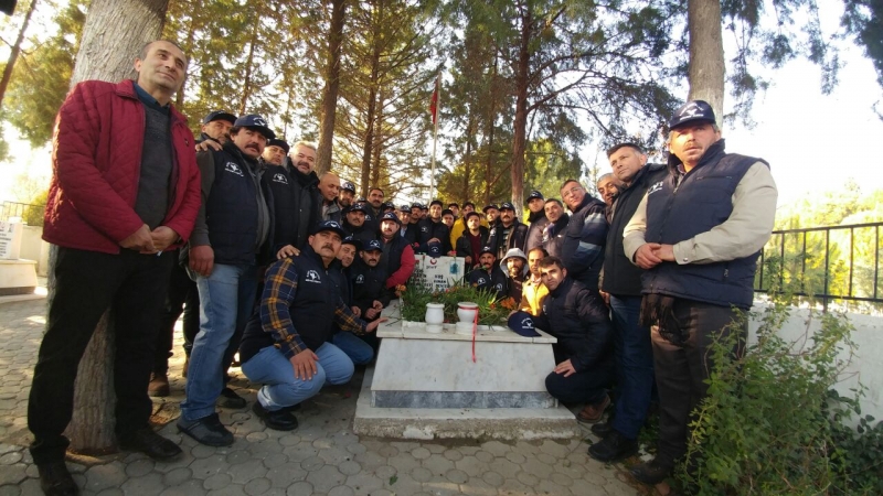 “SINIRIN ŞAHİNLERİ” ŞEHİT HÜSEYİN KUŞ İÇİN SARAYKÖY’DE TOPLANDI