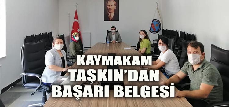 VEFA SOSYAL DESTEK GRUBUNA BAŞARI BELGESİ 