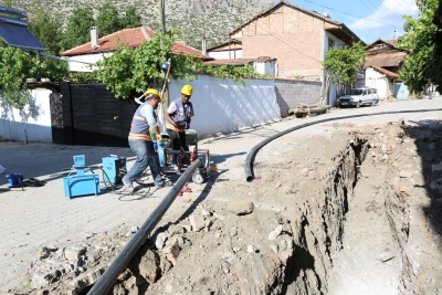 40 yıllık alt yapı yenileniyor‏