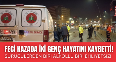 Feci kazada motosikletten savrulan genç üst geçitten aşağı düştü, 2 kişi hayatını kaybetti!