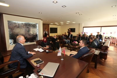 Güney İlçe Teşkilatı’ndan Başkan Zolan’a ziyaret