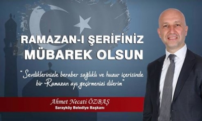 Huzur içinde bir Ramazan ayı dilerim.