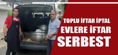 KAPISINDA İFTAR YEMEĞİ GÖREN ÖNCE ŞAŞIRDI SONRA DUA ETTİ 