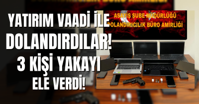 MASAK göz açtırmadı, Denizli'de başarılı operasyonda 3 dolandırıcı yakalandı!