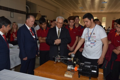 Orhan Abalıoğlu Endüstri Meslek Lisesi TÜBİTAK Bilim Fuarı