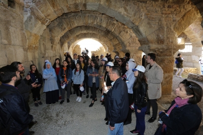 PAÜ’lü Öğrenciler Tripolis Antik Kentini Gezdi