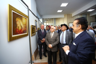 Ressam Ahmet Cevdet Şemsioğlu sergisi açıldı