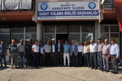  Saray Sulama Birliği Başkanı göreve başladı