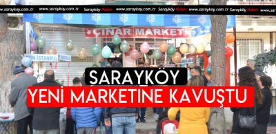 SARAYKÖY'DE BİR KADIN DAHA ESNAF OLDU 