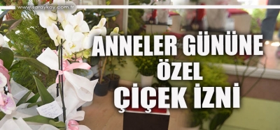 SARAYKÖY’DE ÇİÇEKÇİLER ANNELER GÜNÜNE HAZIR