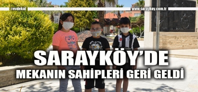 SARAYKÖY'DE MEKANIN SAHİPLERİ GERİ GELDİ (VİDEO HABER)