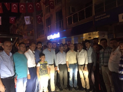 SARAYKÖY'DE NÖBETTE TİN VE BAĞCI VARDI