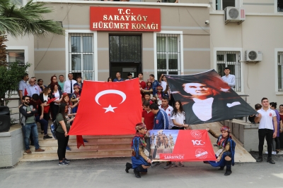 SARAYKÖY’ÜN GENÇLERİ GURURLANDIRDI