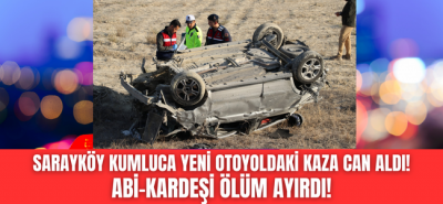 Varacağı yere kısa yoldan gitmek istedi, Sarayköy Kumluca Yeni otoyoldaki kaza can aldı! 