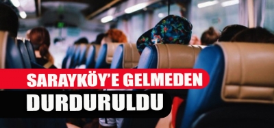 YOLCU OTOBÜSÜNDE KORONA PANİĞİ 